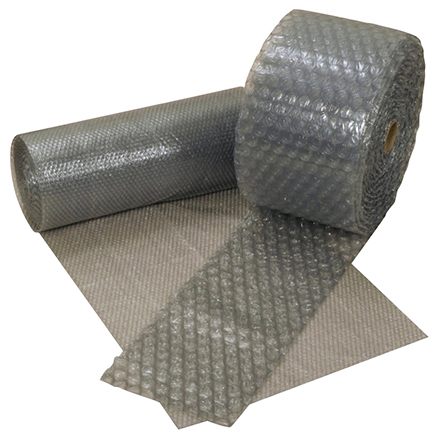 3/16" x 48" x 750' 90% Recycled Perforated Air Bubble Roll