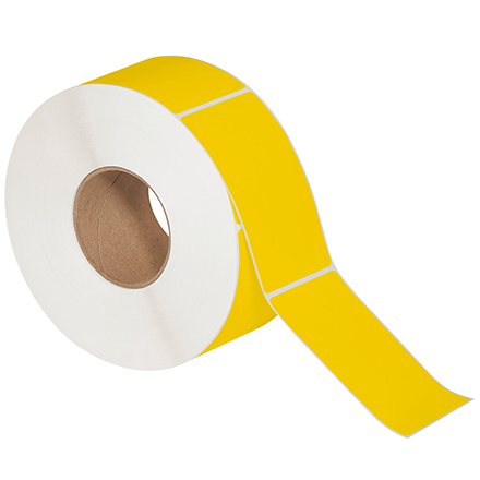 3 x 5" Yellow Thermal Transfer Labels