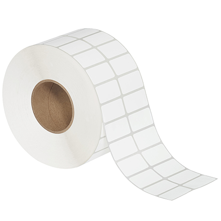 1 <span class='fraction'>1/2</span> x 1"  White Desktop Direct 2 UP Thermal Labels